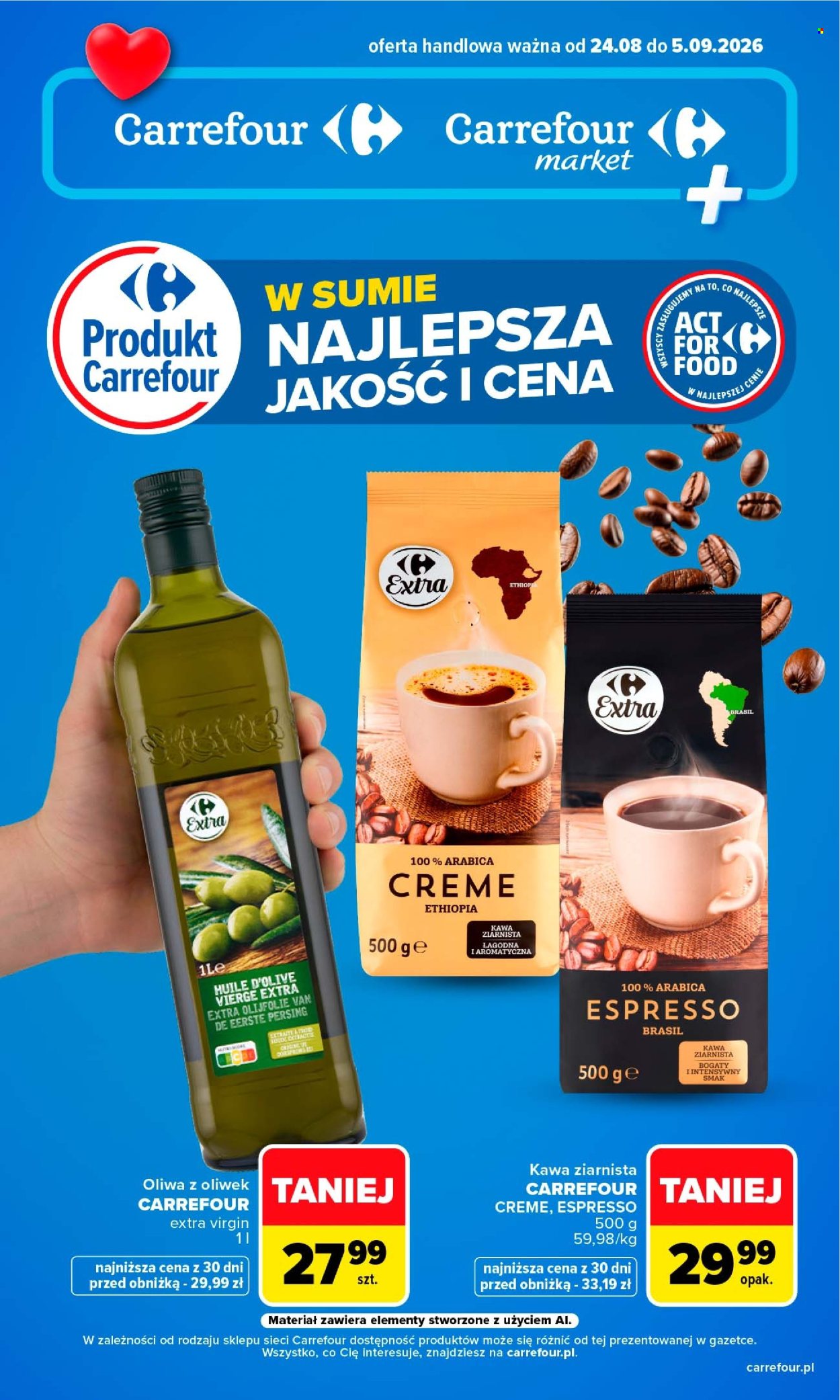 Gazetka Carrefour - 24.08.2026 - 5.09.2026. Strona 1