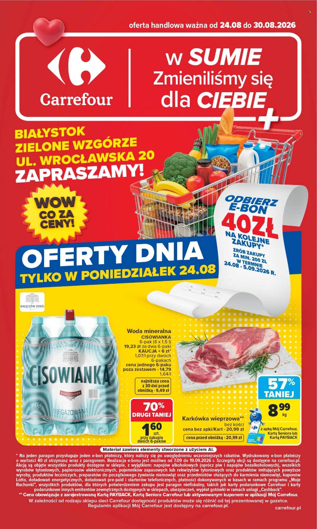 Gazetka Carrefour - 24.08.2026 - 30.08.2026. Strona 1