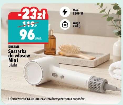 Suszarka do włosów Mini biała