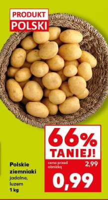 Polskie ziemniaki jadalne, luzem 1 kg