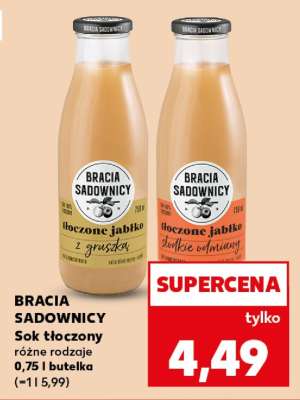 BRACIA SADOWNICY Sok tłoczony