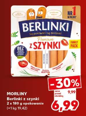MORLINY Berlinki z szynki