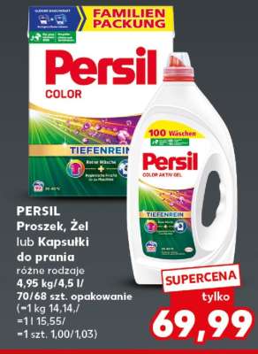 PERSIL Proszek, Żel lub Kapsułki do prania