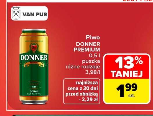 Piwo DONNER PREMIUM