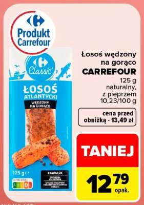 Łosoś wędzony na gorąco CARREFOUR