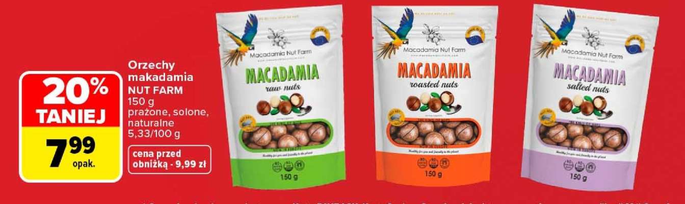 Orzechy makadamia NUT FARM