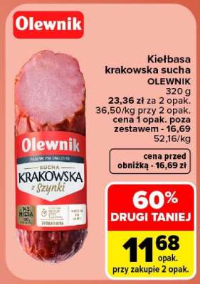 Kiełbasa krakowska sucha OLEWNIK