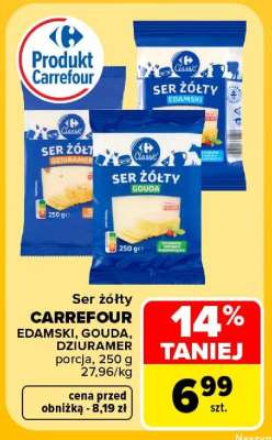 Ser żółty Carrefour