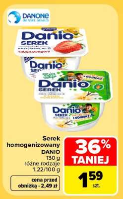 Serek homogenizowany DANIO