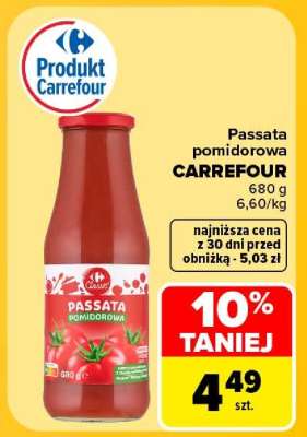 Passata pomidorowa Carrefour
