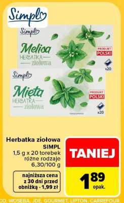 Herbatka ziołowa