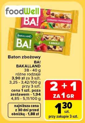 Baton zbożowy