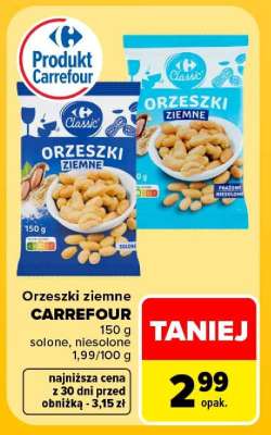 Orzeszki ziemne CARREFOUR