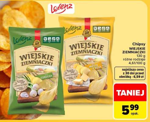 Chipsy Wiejskie Ziemniaczki