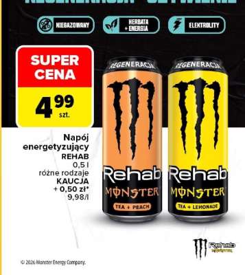 Napój energetyzujący REHAB