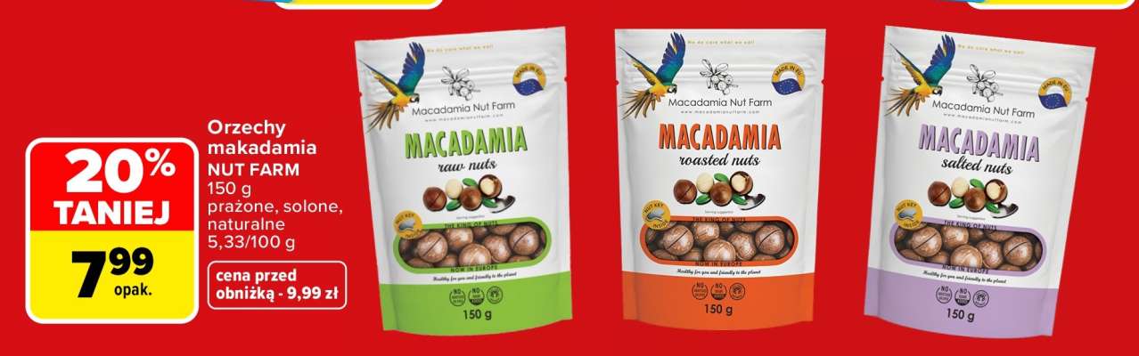 Orzechy makadamia NUT FARM
