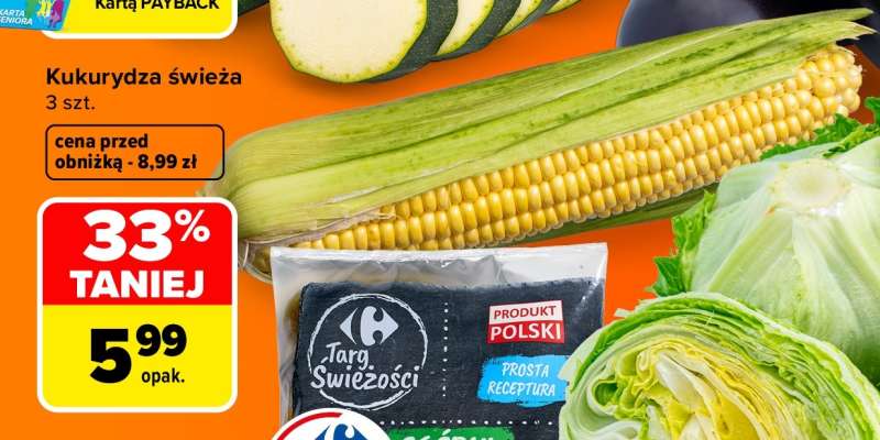 Kukurydza świeža
