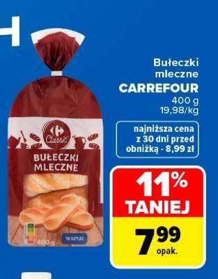 Bułeczki mleczne Carrefour