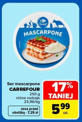 Ser mascarpone CARREFOUR