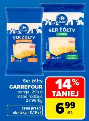Ser żółty Carrefour