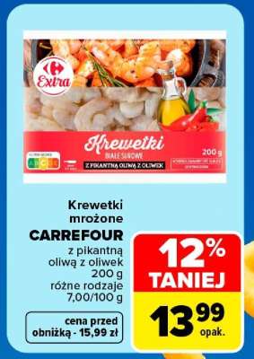 Krewetki mrożone CARREFOUR