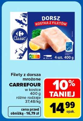 DORSZ KOSTKA Z FILETÓW