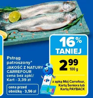 Pstrąg patroszony*
