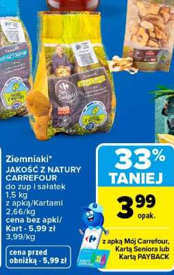 Ziemniaki JAKOŚĆ Z NATURY CARREFOUR