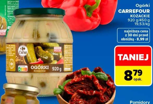 Ogórki CARREFOUR KOZACKIE