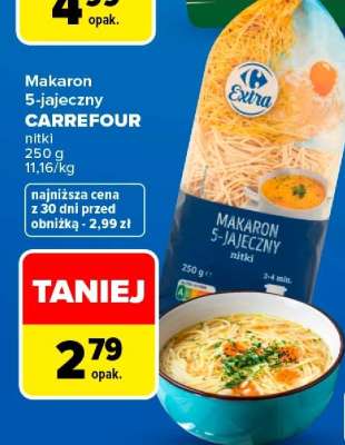 Makaron 5-jajeczny CARREFOUR