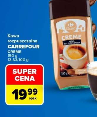 Kawa rozpuszczalna CARREFOUR CREME