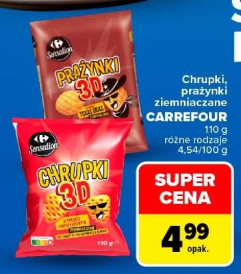 Chrupki, prażynki ziemniaczane CARREFOUR