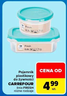 Pojemnik plastikowy do żywności CARREFOUR