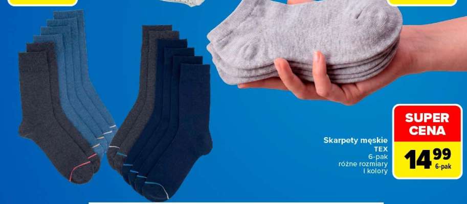 Skarpety męskie**