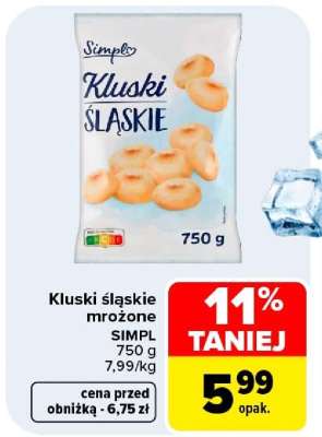 Kluski śląskie mrożone