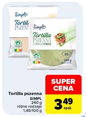 Tortilla pszenna
