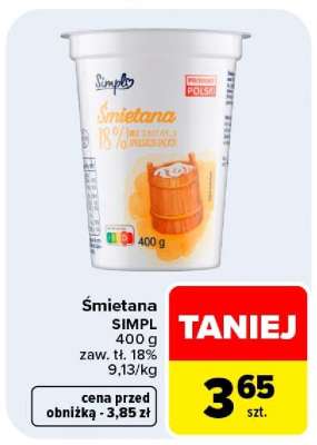 Śmietana SIMPL