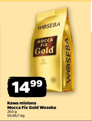 Kawa mielona Mocca Fix Gold Woseba