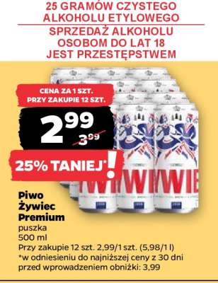 Piwo ŻYWIEC PREMIUM