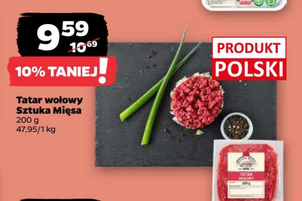 Tatar wołowy Sztuka Mięsa