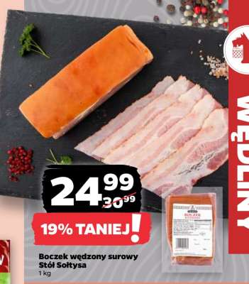Boczek wędzony surowy Stół Sołtysa