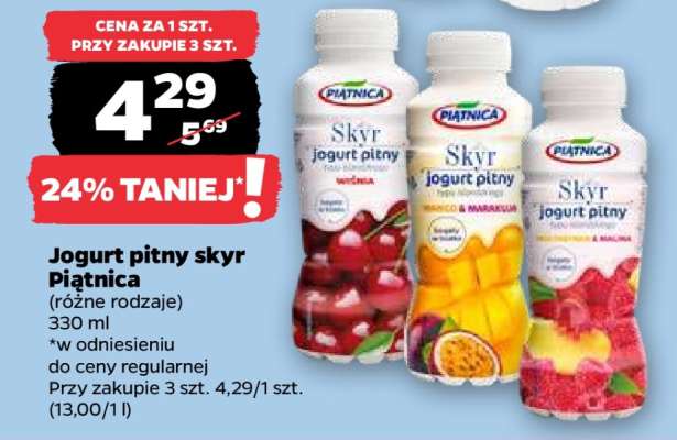 Jogurt pitny Skyr Piątnica