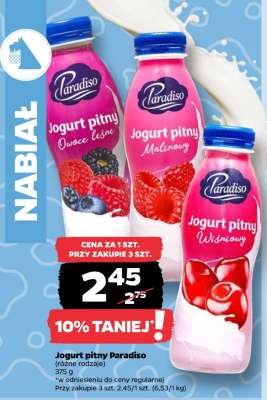 Jogurt pitny Paradiso