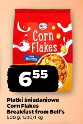 Płatki śniadaniowe Corn Flakes Breakfast from Bell’s