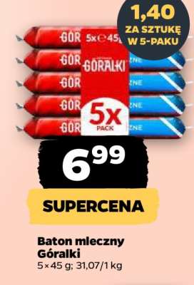 Baton mleczny Góralki