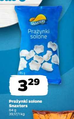 Prażynki solone Snaxters