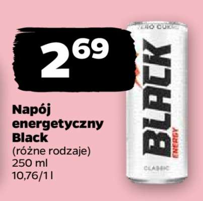Napój energetyczny Black