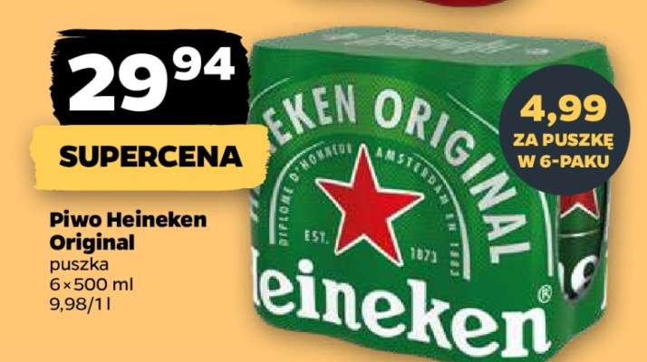 Piwo HEINEKEN Original