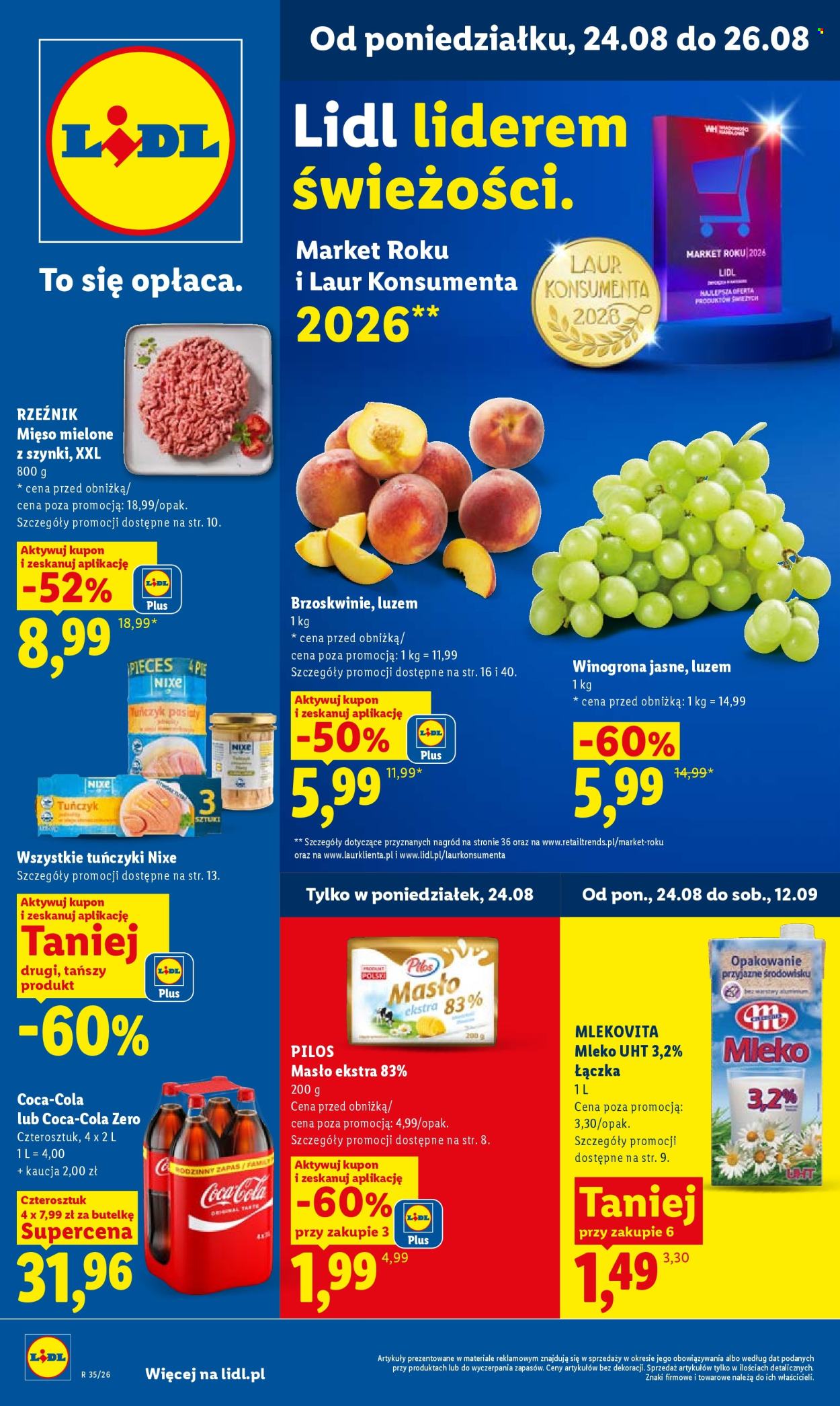 Gazetka Lidl - 24.08.2026 - 26.08.2026. Strona 1