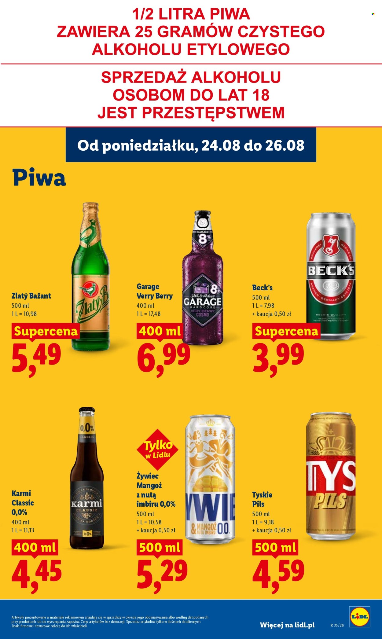 Gazetka Lidl - 24.08.2026 - 26.08.2026. Strona 77